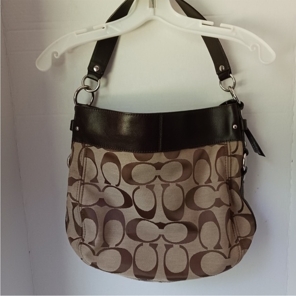 coach signature classic zoe shoulder soho hobo bag - Picture 7 of 10